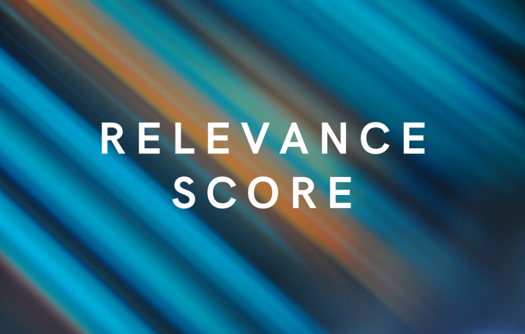facebook relevance score