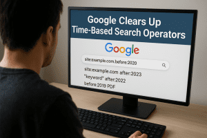 Google Time Search Operator